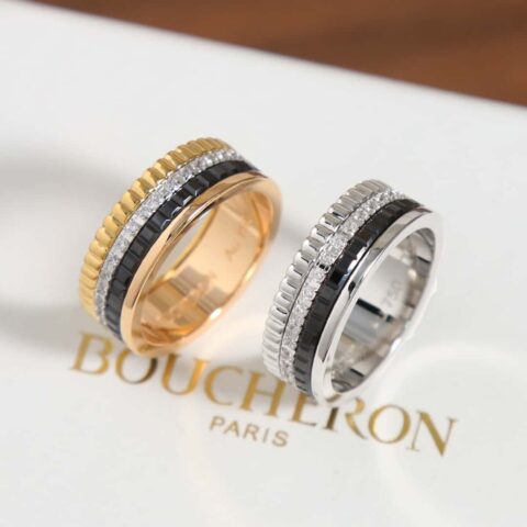 ☀新款 BOUCHERON/宝诗龙Quatre Classique系列陶瓷戒指